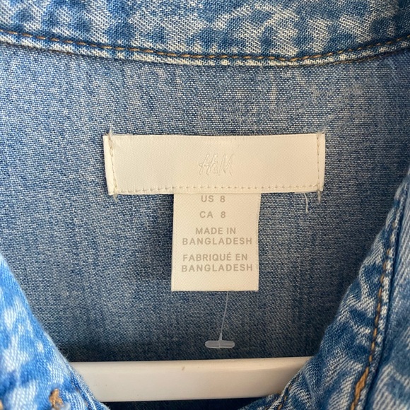 H&M Blue Denim Jumpsuit - Picture 6 of 8